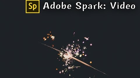 Adobe Spark Video Tutorial