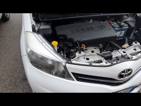 How to replace headlight bulbs on a Toyota Yaris (MK3 XP130 model).