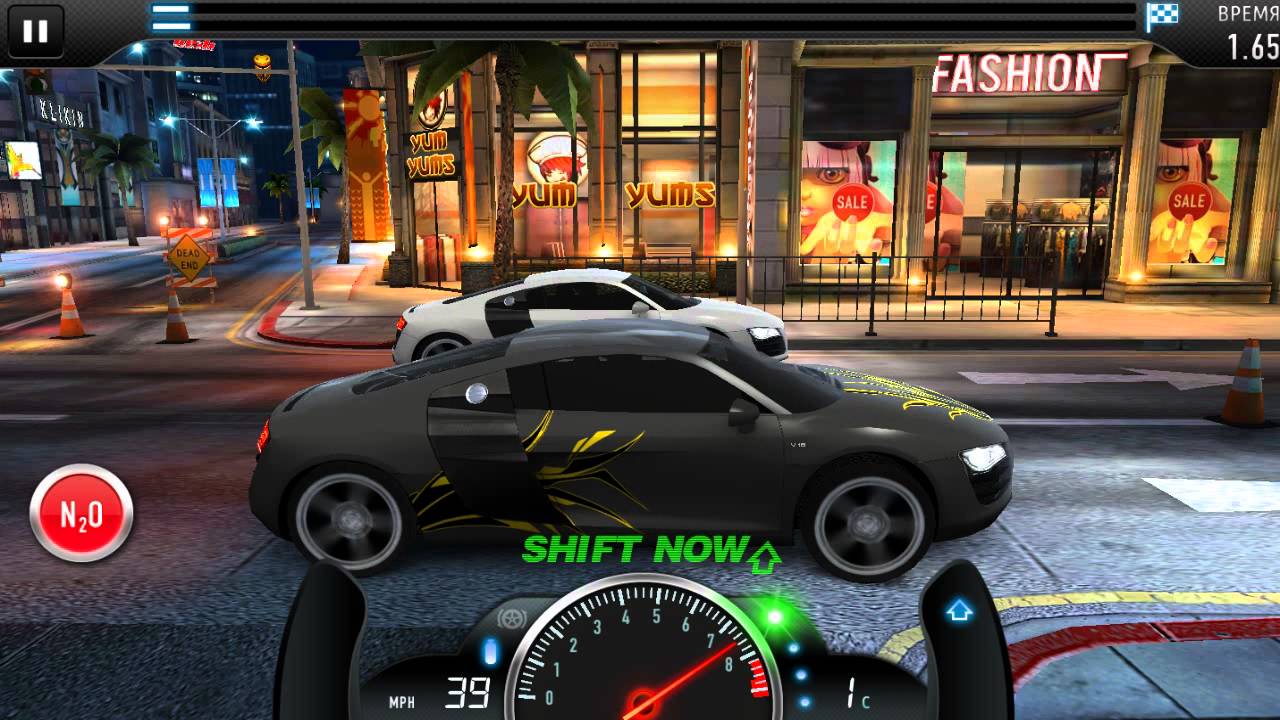 CSR Racing/Audi R8 V10 FSI - YouTube