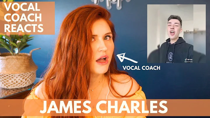 JAMES CHARLES I Tiktok Singing I Vocal coach reacts!