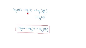 Logarithms - Subtraction Rule for Logarithms - Simplifying Logarithms - Tutorial 7