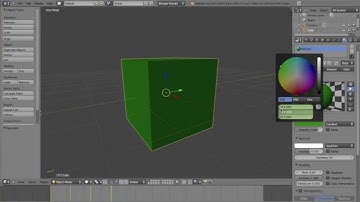 color change animation tutorial-blender