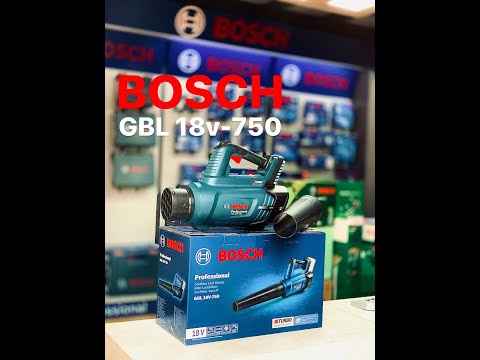 🔥📌รีวิวแกะกล่อง เครื่องเป่าใบไม้ไร้สาย Bosch GBL 18V-750 18V. ของใหม่มาแรง ห้ามพลาด!!🔥📌