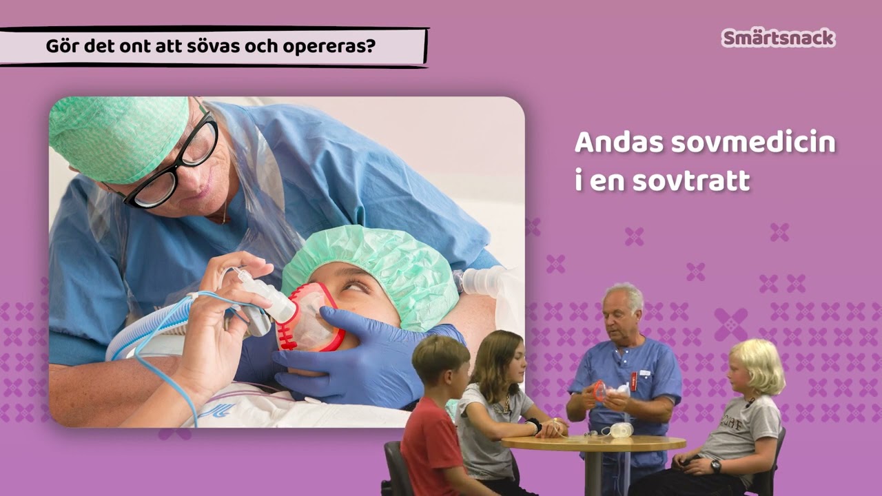 Gör det ont att sövas och opereras?