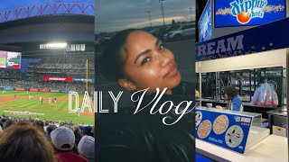 VLOG: Date Night, Opening Day Baseball Game, Yummy Food, etc! | Nia Kajumulo