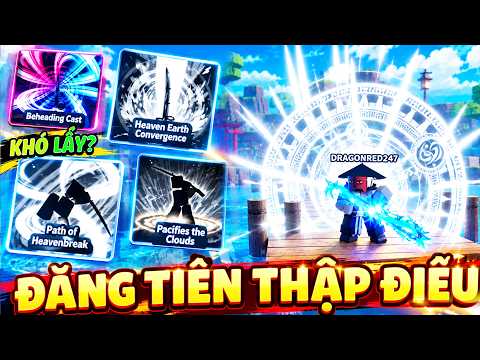 Roblox – Mở Khóa ĐĂNG TIÊN THẬP ĐIẾU! Săn Tất Cả Kỹ Năng Câu Cá Của Đoàn Can? | Heavyweight Fishing