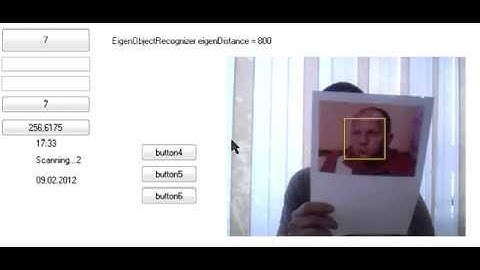 EmguCV Face Detection and Face Recognition
