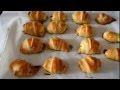 РОГАЛИКИ ИЗ СЛОЕНОГО ТЕСТА С ТВОРОГОМ  ВКУСНО БЫСТРО КЛАССНО