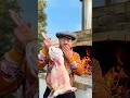 Cooking a whole lamb in the oven #food # #asmr #lamb #cooking
