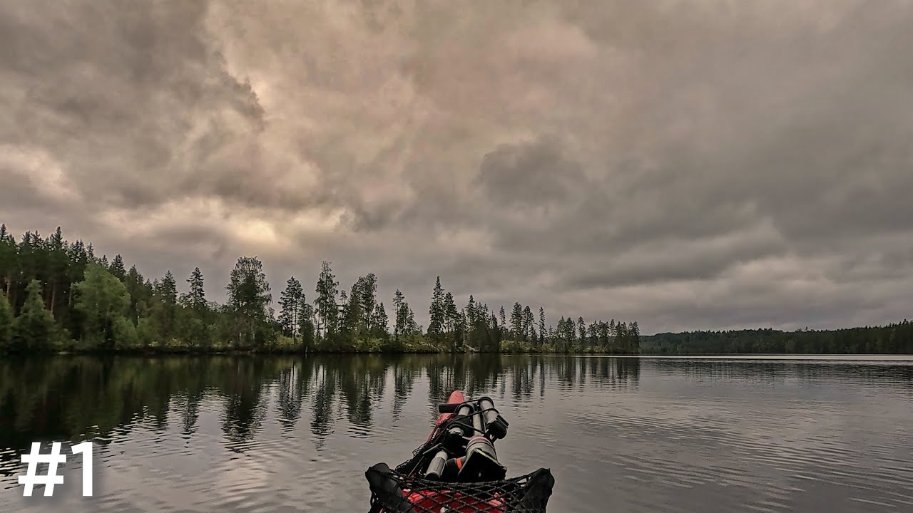 13 Tage Solo mit dem Kajak in Schweden's Wildnis | Der Start | 150 km zu Wasser und an Land | #1