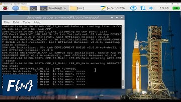 cFS Tutorial 1:  Build, Run NASA