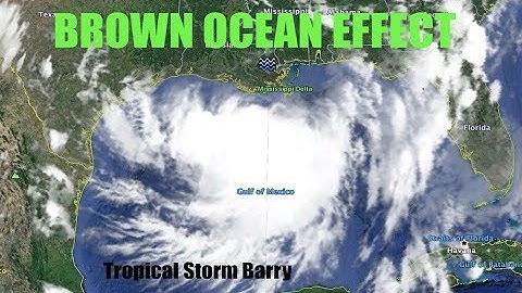 "Brown Ocean Effect" could POSSIBLY intensify TS rainfall! - Rare Phenomenon