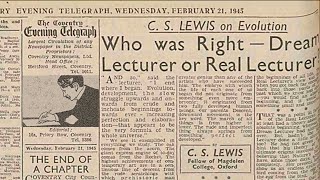 C.S. Lewis on Evolution: Who was Right – Dream Lecturer or Real Lecturer? by C.S. Lewis Doodle