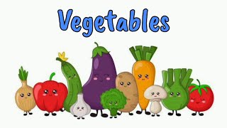Vegetables | Vegetable names for kids | Learn vegetable names in english | Educational video