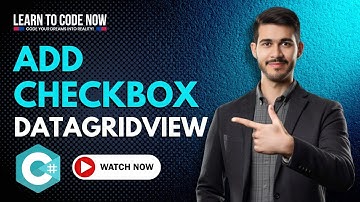 C# Tutorial: How to Add One CheckBox in Datagridview C# | Add Checkbox in DataGridView Column