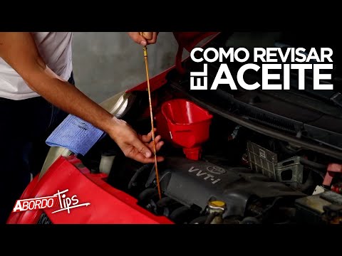 Video: ¿Cómo comprobaría si el motor tiene suficiente aceite?