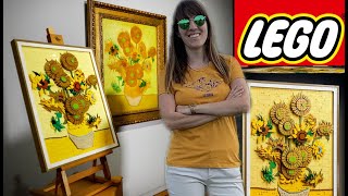 LEGO Art : Van Gogh Sunflowers 🌻 Build & Display
