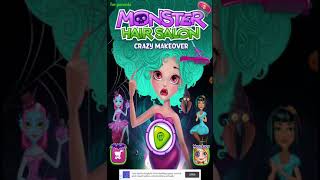 monster hair salon crazy makeover (role playing games) screenshot 3