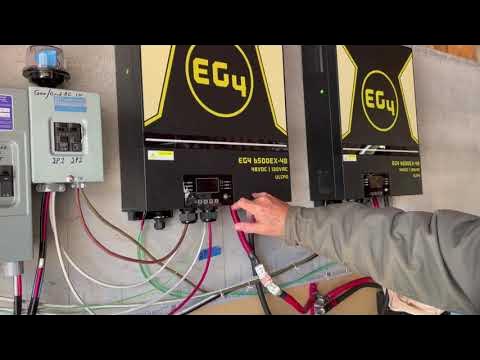 EG4 inverter What I did ! - YouTube