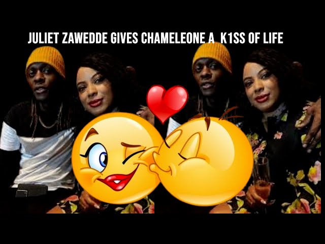 Jose Chameleone's pants left wet by Juliet Zawedde's big k1sses