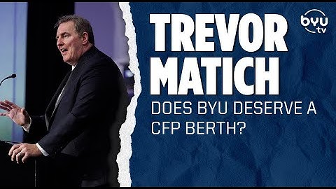 ESPN’s Trevor Matich on how BYU Football can get into the College Football Playoff  | BYUtv