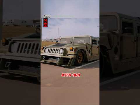 Тюнинг на шести колёсах Hummer с мотором Hellcat #automobile