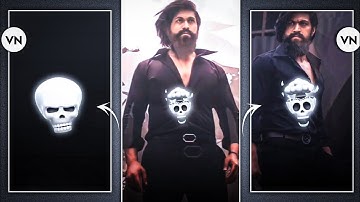 Trending Skull Emoji Photo Video Editing In Vn App | Vn App Skull Face Photo Video Editing | Vn Edit