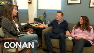 Conan Revisits His & Sona's Meeting With Human Resources - CONAN on TBS