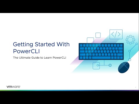 Getting Started with PowerCLI