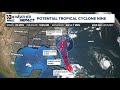 Uncertainty remains on the track of Potential Tropical Cyclone Nine (8 AM Update 9/27/25)