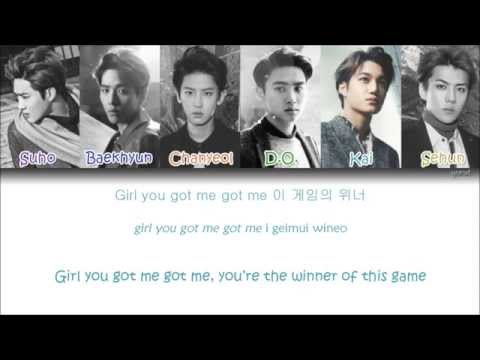 EXO - Transformer (Korean ver.) (Color Coded Han|Rom|Eng Lyrics)