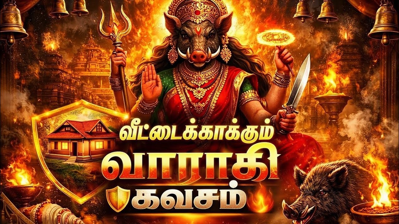 வீட்டைக் காக்கும் வாராகி கவசம் 🛡 | சக்திவாய்ந்த பாதுகாப்பு மந்திரம் | Varahi Amman Devotional Song