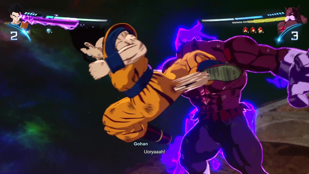 DRAGON BALL: Искрящийся! ZERO - Абсолютный Гохан - Вселенная 7 против Топпо - Вселенная 11