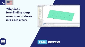 [EN] FAQ 003253 | Why does form-finding warp membrane surfaces into each other?