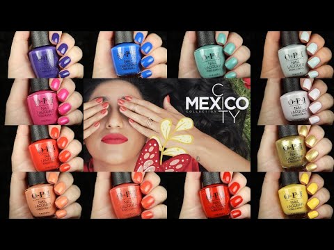 Video: OPI Nauja Emalių Kolekcija, įkvėpta Meksiko