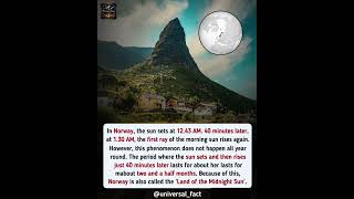 The Country Where Night Lasts Only 40 Minutes! The Shocking Reality of the Midnight Sun!😱😰