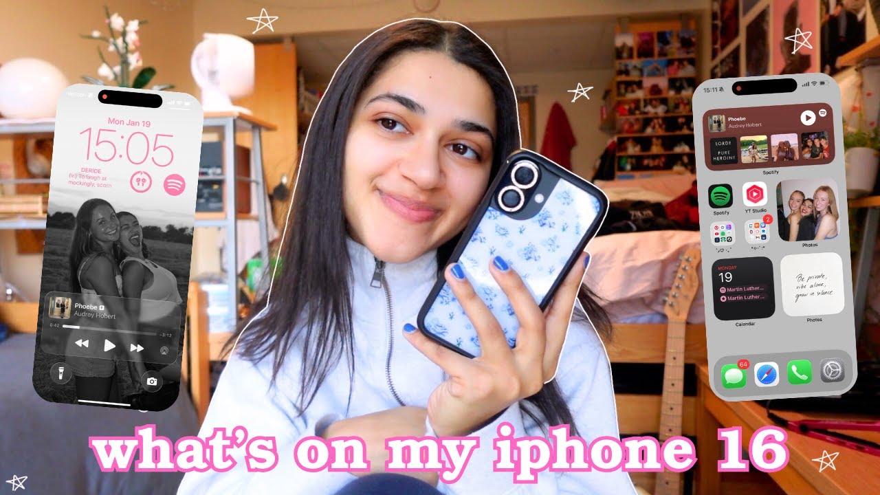 What's on my iPhone 16 (fav apps, widgets)