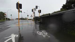 Rainy Day Riding An Euc To Atomic Ev