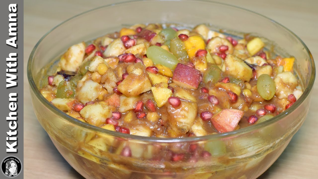 Chatpati Street Fruit Chaat Recipe - Special Ramadan Recipe - Kitchen ...