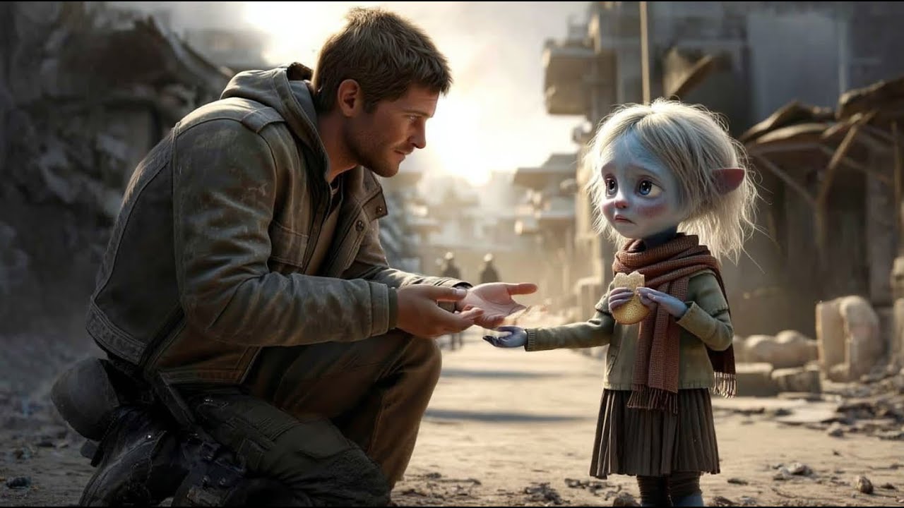 She Seemed Like a Starving Alien Girl — But He Saw a Princess