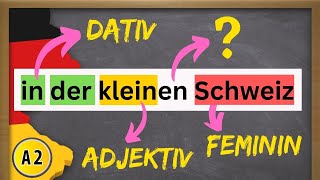 Adjektivdeklination | Let's analyze a German text together!
