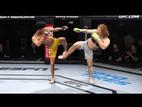 UFC 4 | Bruce Lee vs. Katalina Gorskikh (PLUS-SIZE) (EA Sports UFC 4)