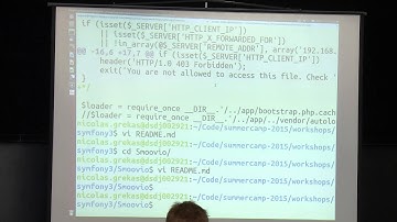 Migrating to Symfony 3 (Part 2), by Nicolas Grekas | Web Summer Camp 2015