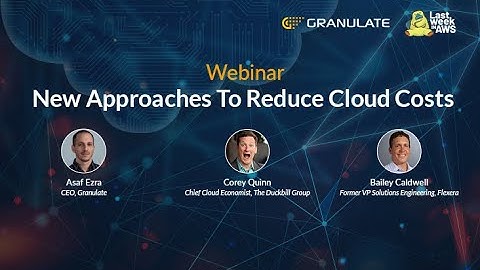 New Approaches To Reduce Cloud Costs