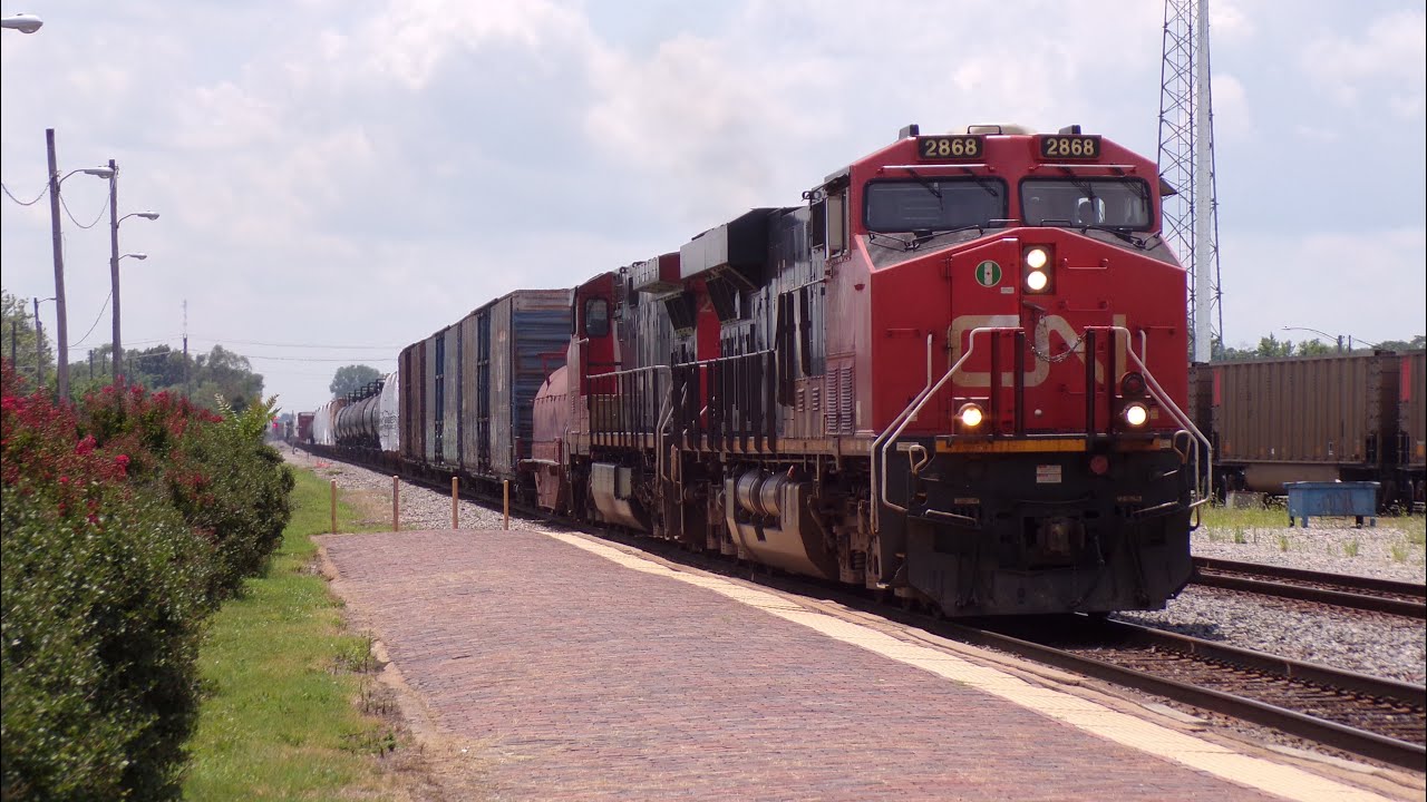 The Busy Tracks at Centralia, IL ~ 7/18/2022