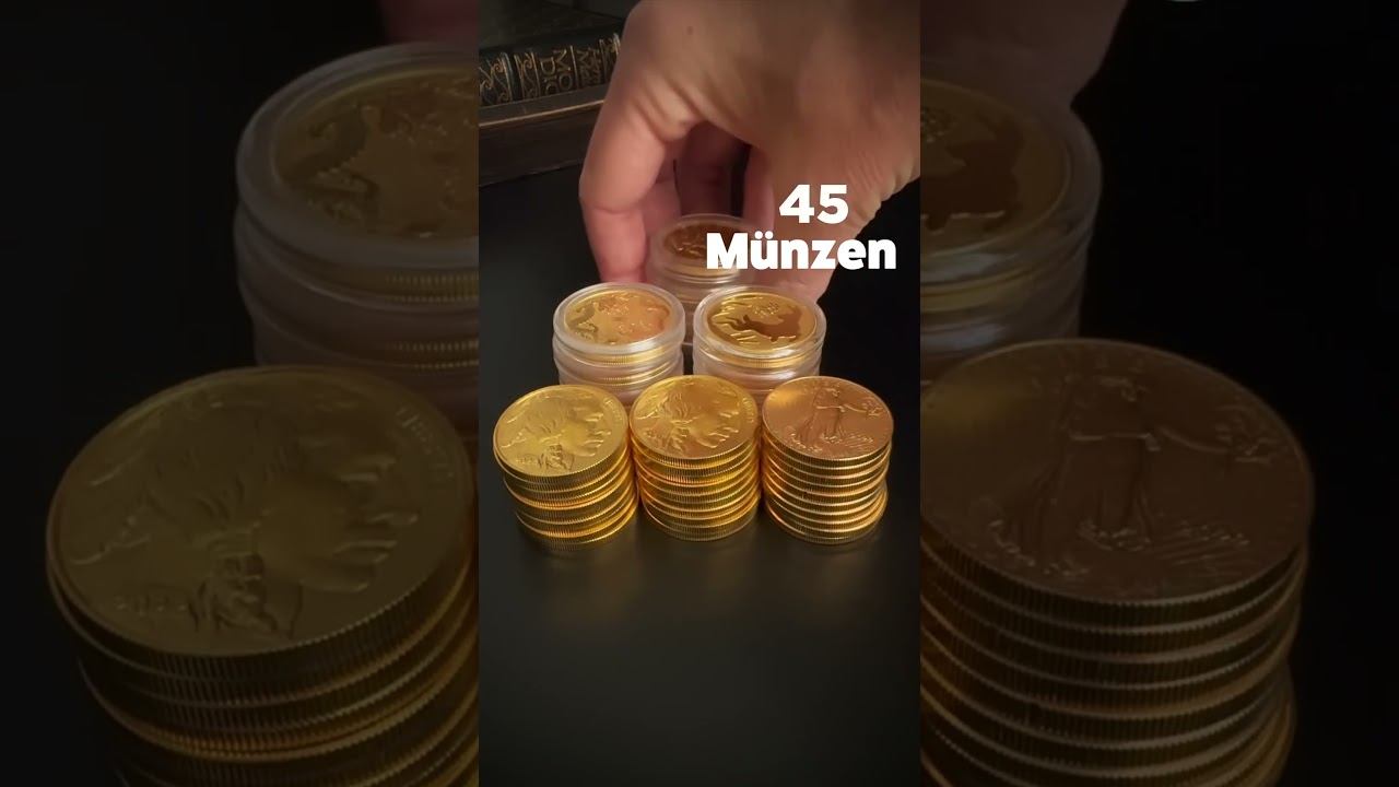 So sehen 100.000 EUR in GOLD aus! 