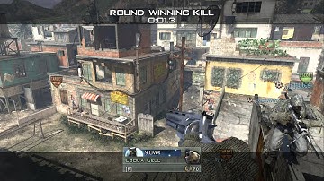 INSANE Cross Map On Favela! (MW2)