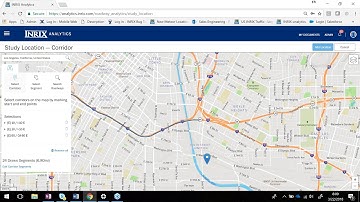 INRIX Roadway Analytics  - Live Demo