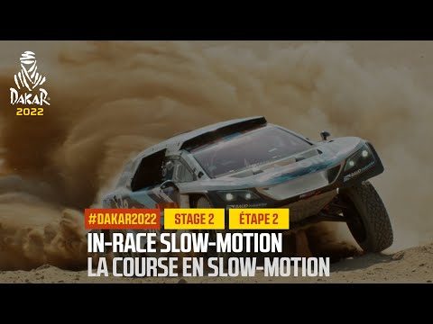 The race in slow-motion - Stage 2 - #Dakar2022