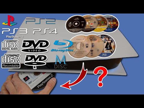 Playstation 5 (PS5) Praxistest: Welche Disk-Formate werden gelesen? (CD,DVD,Blu-Ray,M-Disc,etc.) 💿